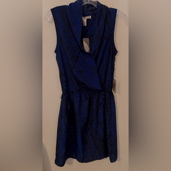 Forever 21 Dresses & Skirts - blue and black patterned mini dress from Forever 21